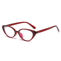 Sweet Cool Streetwear Hot Girl Style Sunglasses PC UV400 Protection Cat Eye Full Frame Glasses sku image 7
