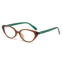 Sweet Cool Streetwear Hot Girl Style Sunglasses PC UV400 Protection Cat Eye Full Frame Glasses sku image 9