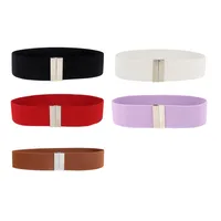 Modern Style Solid Color Alloy Women's Chain Belts main image 4