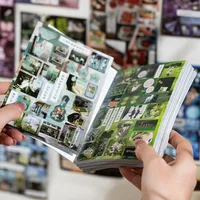 Language Idle Cutting Film Sticker Book Flow Thread Micro Dream Series New Ancient Early Wind Material Hand Account Diy Mobile Phone Back Card Collage main image 2