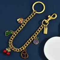 New Hot-Selling Dinosaur Love Shell Cherry Horseshoe Strawberry Apple Bag Hanging Chain Crossbody Bag For Women main image 3