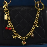 New Hot-Selling Dinosaur Love Shell Cherry Horseshoe Strawberry Apple Bag Hanging Chain Crossbody Bag For Women sku image 11
