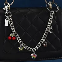 New Hot-Selling Dinosaur Love Shell Cherry Horseshoe Strawberry Apple Bag Hanging Chain Crossbody Bag For Women sku image 12