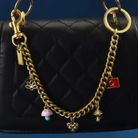 New Hot-Selling Dinosaur Love Shell Cherry Horseshoe Strawberry Apple Bag Hanging Chain Crossbody Bag For Women sku image 15