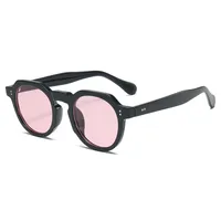 New Retro Box Ocean Glasses   Color Sunglasses Glasses For Travel All-match Party Sunglasses main image 2