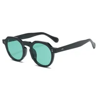 New Retro Box Ocean Glasses   Color Sunglasses Glasses For Travel All-match Party Sunglasses sku image 4
