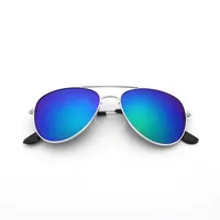Hot Sale 3026 Color Film Sunglasses Men And Women Driving Fishing Trend Sunglasses Fashion Pilot Glasses Wholesale sku image 21