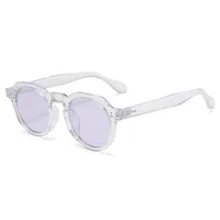 New Retro Box Ocean Glasses   Color Sunglasses Glasses For Travel All-match Party Sunglasses sku image 11