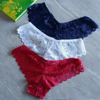 Women's Lace Underwear Sexy Sports Fun Low Waist Seamless Briefs Lace Women's Thong Foreign Trade T-pants main image 1