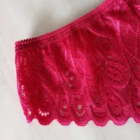 Women's Lace Underwear Sexy Sports Fun Low Waist Seamless Briefs Lace Women's Thong Foreign Trade T-pants main image 4