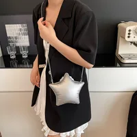 High Sense Acrylic Stars Bag  New Fashion Temperament Trend Shoulder Bag Chain Messenger Bag main image 4