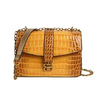 Fashion Chain Small Square Bag Female   New Arrival High Sense Shoulder Bag All-Match Crossbody Commuter Women's Bag sku image 8