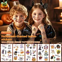 New  Children's Halloween Tattoo Sticker Funny Quirky Cute Party Gathering Tattoo Sticker Paper Waterproof Sweat-Proof main image 1