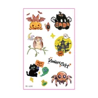 New  Children's Halloween Tattoo Sticker Funny Quirky Cute Party Gathering Tattoo Sticker Paper Waterproof Sweat-Proof main image 5