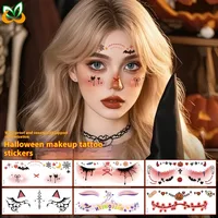 New Arrival Halloween Makeup Face Pasters Cute Ghost Makeup Tattoo Sticker Shooting Props Stickers Waterproof And Sweat-Proof main image 1