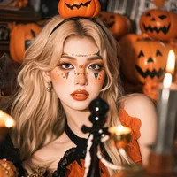 New Arrival Halloween Makeup Face Pasters Cute Ghost Makeup Tattoo Sticker Shooting Props Stickers Waterproof And Sweat-Proof main image 4