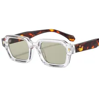 Outu New Box Fashion Sunglasses Colorful Color Matching Modern  Sunglasses 4364 main image 4
