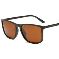 E-commerce New Polarized Sunglasses Square Large Frame Classic Glasses Men And Women Driving Fishing Sunglasses P8705 main image 4
