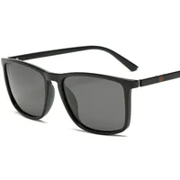 E-commerce New Polarized Sunglasses Square Large Frame Classic Glasses Men And Women Driving Fishing Sunglasses P8705 sku image 4