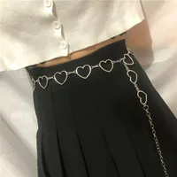 Europe And The United States  Jewelry Fashion Love Waist Chain Female Retro Metal Moon Star Pendant Body Chain Manufacturers Sales sku image 4