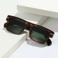 Europe And The United States New  Box Personalized Sunglasses Simple Trend Fashion Joker Thick Frame Thick Leg Sunglasses In Stock main image 1