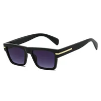 Europe And The United States New  Box Personalized Sunglasses Simple Trend Fashion Joker Thick Frame Thick Leg Sunglasses In Stock main image 2