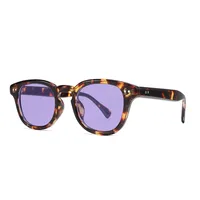 Simple Style Streetwear Geometric PC UV400 Protection Round Frame Full Frame Glasses main image 1