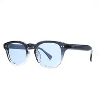Simple Style Streetwear Geometric PC UV400 Protection Round Frame Full Frame Glasses main image 2