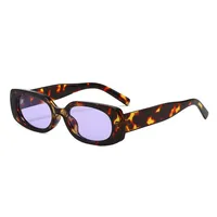 Simple Style Streetwear Geometric PC UV400 Protection Square Full Frame Glasses main image 2