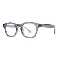 Simple Style Streetwear Geometric PC UV400 Protection Round Frame Full Frame Glasses sku image 11