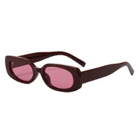 Simple Style Streetwear Geometric PC UV400 Protection Square Full Frame Glasses main image 5