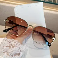Sweet Streetwear Geometric PC UV400 Protection Polygon Full Frame Glasses main image 3