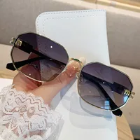 Sweet Streetwear Geometric PC UV400 Protection Polygon Full Frame Glasses main image 4