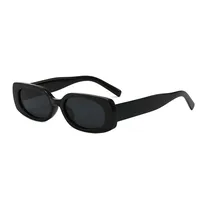 Simple Style Streetwear Geometric PC UV400 Protection Square Full Frame Glasses sku image 1