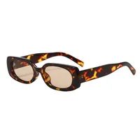 Simple Style Streetwear Geometric PC UV400 Protection Square Full Frame Glasses sku image 4