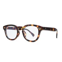 Simple Style Streetwear Geometric PC UV400 Protection Round Frame Full Frame Glasses sku image 9
