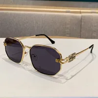 Sweet Streetwear Geometric PC UV400 Protection Polygon Full Frame Glasses sku image 1
