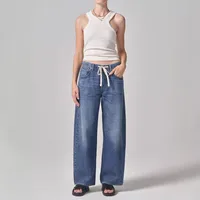 Women's Holiday Daily Simple Style Classic Style Solid Color Full Length Jeans sku image 1