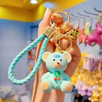 1 Piece Cartoon Style Cute Bear Resin Unisex Bag Pendant Keychain main image 5