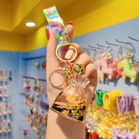 1 Piece Cartoon Style Cute Animal Resin Unisex Bag Pendant Keychain main image 2