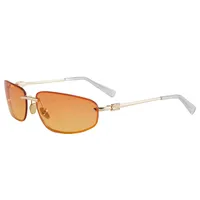 Streetwear Geometric PC UV400 Protection Oval Frame Full Frame Glasses sku image 6