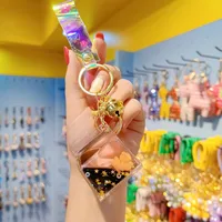 1 Piece Cartoon Style Cute Animal Resin Unisex Bag Pendant Keychain main image 3