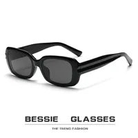 Hip-Hop Geometric Ac UV400 Protection Square Full Frame Glasses main image 3