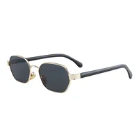 Simple Style Streetwear Geometric Ac UV400 Protection Oval Frame Full Frame Glasses main image 1