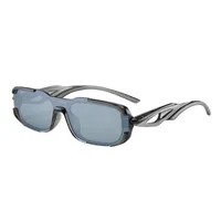 Hip-Hop Street Geometric Ac UV400 Protection Square Full Frame Glasses main image 3