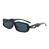 Hip-Hop Street Geometric Ac UV400 Protection Square Full Frame Glasses main image 4