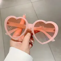 Simple Style Streetwear Heart Shape PC Optical Glass Heart Shape Full Frame Glasses main image 4