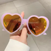 Simple Style Streetwear Heart Shape PC Optical Glass Heart Shape Full Frame Glasses main image 5