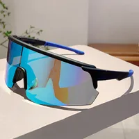 Simple Style Streetwear Geometric PC UV400 Protection Special-Shaped Mirror Half Frame Glasses sku image 6