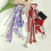 Extremely Fanfeng Miu Pendant DIY Women's Bag Accessories Macaron Color Bag Hanging Handmade Lanyard Keychain Wholesale main image 2
